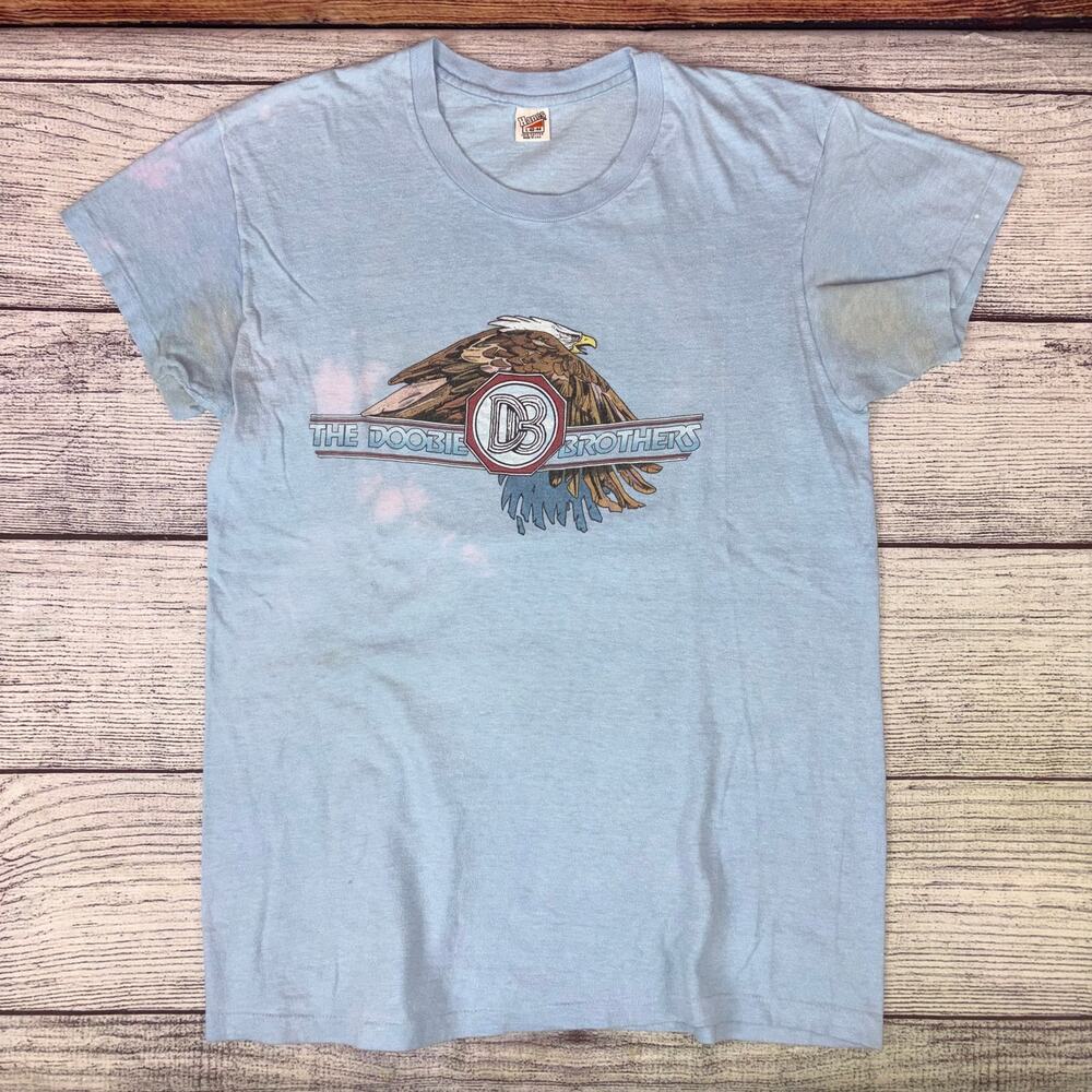 Vintage 1974 The Doobie Brothers In Concert Tour T-shirt